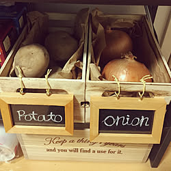 玉ねぎ収納のインテリア実例 Roomclip ルームクリップ