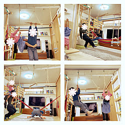 手作り 鉄棒のインテリア実例 Roomclip ルームクリップ