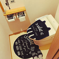 バス/トイレ/ねこ/トイレカバー/トイレマット/いいね♡フォロー♡コメント♡感謝です!...などのインテリア実例 - 2019-01-22 11:11:53