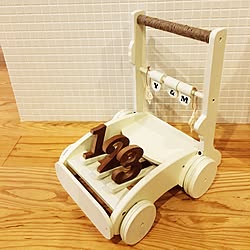 部屋全体 木のおもちゃ 積み木 木の車 スヌーピーのインテリア実例 18 02 06 10 34 56 Roomclip ルームクリップ