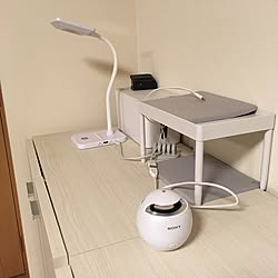 リビング/ケーブル収納/充電ステーション/Bluetoothスピーカー/LEDライト...などのインテリア実例 - 2017-01-23 22:55:06