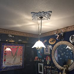 リビング/Re壁/fornasetti/Cole & Son/ROOMBLOOM...などのインテリア実例 - 2017-06-28 06:08:30
