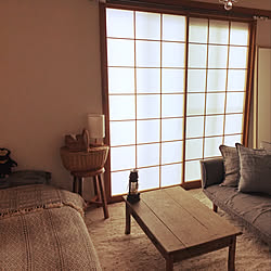 一人暮らし 和モダンのインテリア レイアウト実例 Roomclip ルームクリップ