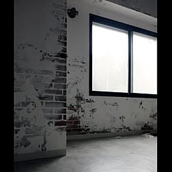 壁/天井/DIY/ブルックリンスタイル/漆喰/コンクリート...などのインテリア実例 - 2016-08-22 23:00:38