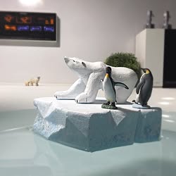 ペンギンのオブジェのインテリア実例 Roomclip ルームクリップ