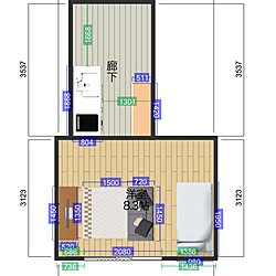 間取り 間取りtouch のインテリア実例 Roomclip ルームクリップ