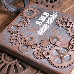 スチームパンク 歯車のインテリア実例 Roomclip ルームクリップ