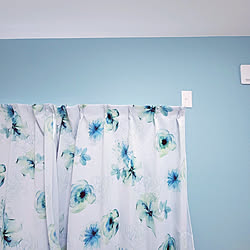 水色 白 ストライプの壁紙のインテリア実例 Roomclip ルームクリップ