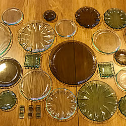 キッチン/ガラス食器/ガラスの器/雑貨/ハンドメイド...などのインテリア実例 - 2018-09-30 11:13:18