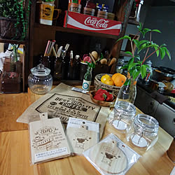 キッチン/新商品買ったよ!/イベント参加/ほっこり*/フェイクグリーン...などのインテリア実例 - 2019-04-09 17:46:00