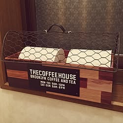 セリアのウォールラインステッカーのインテリア実例 Roomclip ルームクリップ