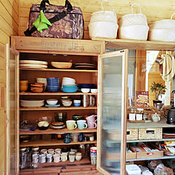 Paxを食器棚に流用 のインテリア実例 Roomclip ルームクリップ