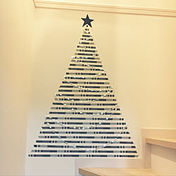 マスキングテープ クリスマスツリーのインテリア実例 Roomclip ルームクリップ マスキングテープ クリスマスツリーのインテリア実例 Roomclip ルームクリップ