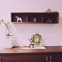 玄関/入り口/IKEA 雑貨/ﾐﾓｻﾞﾘｰｽ/無印良品 壁に付けられる家具のインテリア実例 - 2017-05-01 22:16:05