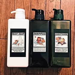 シャンプーボトル スヌーピーのインテリア実例 Roomclip ルームクリップ