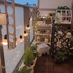 よしず マンションベランダのインテリア実例 Roomclip ルームクリップ