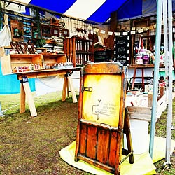 棚/男前インテリア/ペイント/ロハスフェスタ万博公園/DIY...などのインテリア実例 - 2017-05-14 20:51:56