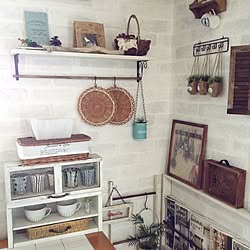 机/Come home!/roomclipステッカー/ラダーDIY/ティッシュボックス...などのインテリア実例 - 2017-02-04 08:08:09