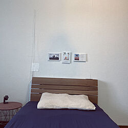 ブルーインテリア/シングルベッド/6畳寝室/久しぶりの投稿/2022...などのインテリア実例 - 2022-08-18 11:15:27