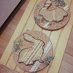 机/電動糸のこ/動物モチーフ/コルクボードリメイク/フェイクグリーン...などのインテリア実例 - 2017-04-02 10:03:58