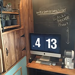机/BLACK+DECKER/BLACK&DECKER/Macのある部屋/男前インテリア...などのインテリア実例 - 2016-04-21 23:01:38