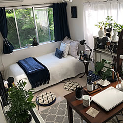 部屋全体/海外インテリアに憧れる/海外インテリア/間接照明/一人暮らし...などのインテリア実例 - 2018-06-17 16:49:37