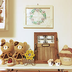 ステンドグラス風/megusan さんのミニドア♡/tensmileさんの作品/orin ちゃんの作品/minneで購入...などのインテリア実例 - 2020-01-07 19:32:51