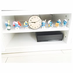 棚/セリア/時計/シンプル/ミニマムライフ...などのインテリア実例 - 2017-01-27 09:02:14