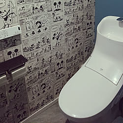アクセントクロス ミッキーマウスのインテリア実例 Roomclip ルームクリップ アクセントクロス ミッキーマウスのインテリア実例 Roomclip ルームクリップ