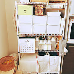 キッチン収納 エレクターのインテリア実例 Roomclip ルームクリップ