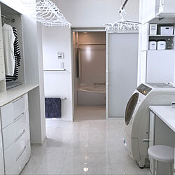 新築 洗面室のインテリア レイアウト実例 Roomclip ルームクリップ