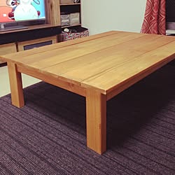 ローテーブルdiyのインテリア 手作りの実例 Roomclip ルームクリップ