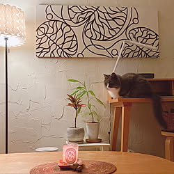 diptyque/壁紙屋本舗/ねこのいる日常/無印良品 テーブル/タビさん...などのインテリア実例 - 2020-09-06 00:44:30