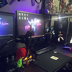 ゲーマーカップルのインテリア実例 Roomclip ルームクリップ