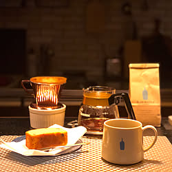 ブルーボトルコーヒー/コーヒーのある暮らし/カウンターテーブル/1LDK/ひとり暮らし...などのインテリア実例 - 2019-06-04 20:22:35