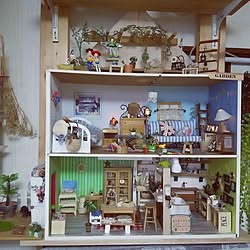 ダイソー/100均/フェリシモ/ミニチュア/ハンドメイド...などのインテリア実例 - 2017-05-10 09:53:55