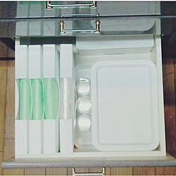 壁/天井/片付けやすい/mon・o・tone/食パン袋/フタ付きプラBOX...などのインテリア実例 - 2020-02-26 19:12:03