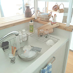 バス/トイレ/白×木が好き/ナチュラルインテリア/DIYでお部屋作り/カゴが好き♡...などのインテリア実例 - 2018-08-24 20:23:09
