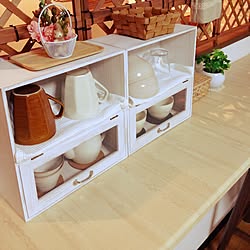 机/食器/一人暮らし/賃貸/築20年以上...などのインテリア実例 - 2016-04-07 20:30:38