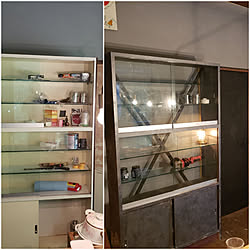 棚/リサイクル/セルフリノベーション中/男の趣味部屋/森の中...などのインテリア実例 - 2020-09-06 17:20:02