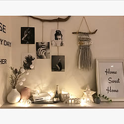 ダイソー コットンボールライトのインテリア実例 Roomclip ルームクリップ