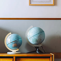 無駄遣いだったとは思いたくない 地球儀 キャンドゥ ドリンクホルダー ダイソー などのインテリア実例 21 03 26 17 22 16 Roomclip ルームクリップ