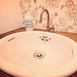 バス/トイレ/南欧風/フレンチカントリー/ルームシェア/照明...などのインテリア実例 - 2016-02-21 16:07:49