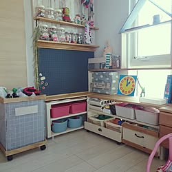 ベビーサークル 小上がりのインテリア実例 Roomclip ルームクリップ