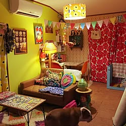 一人暮らし 犬と暮らすのインテリア レイアウト実例 Roomclip ルームクリップ