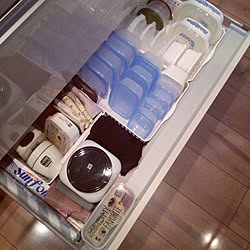 キッチン/シンク下収納/100均/タッパー収納/システムキッチン...などのインテリア実例 - 2017-01-16 17:14:18