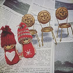 机/コルクチェアー/シャンパンコルク/コルク/Instagramでプレ企画中...などのインテリア実例 - 2015-11-26 12:55:34