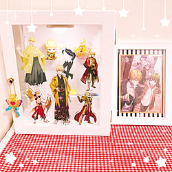 100均 アクリルスタンドのインテリア実例 Roomclip ルームクリップ