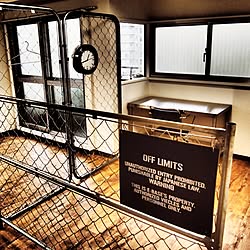 金網フェンスのインテリア実例 Roomclip ルームクリップ