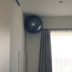 バランスボール収納のインテリア実例 Roomclip ルームクリップ